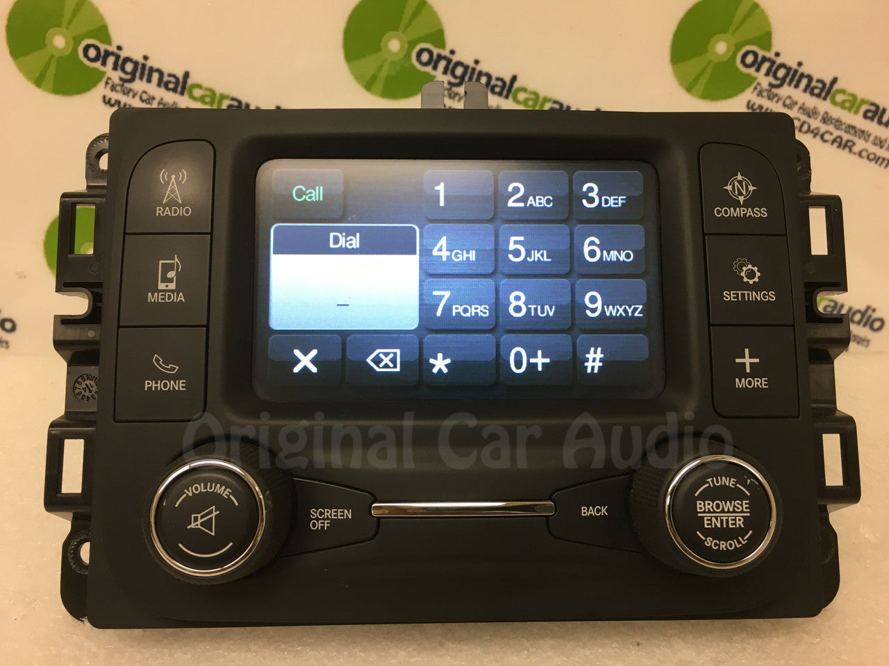 Refurbished 2019 - 2022 Ram 2500 3500 OEM AM FM Radio Uconnect 5" Display Receiver VP2_5 HDCC