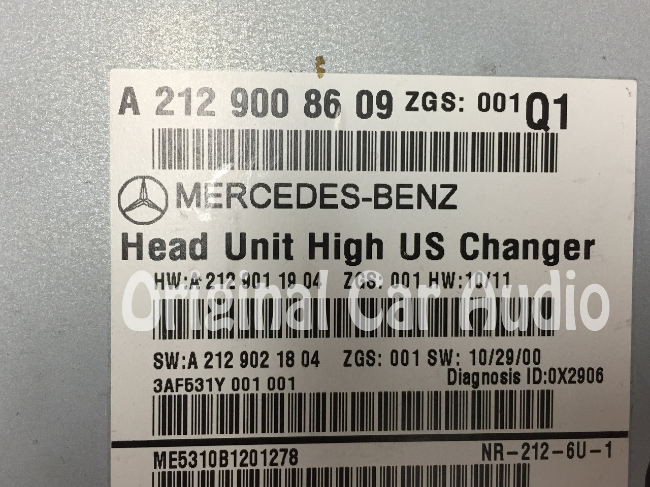 2010-2013 Mercedes-Benz E350 E-Class OEM Navigation COMMAND Radio MULTI CD DISC PLAYE