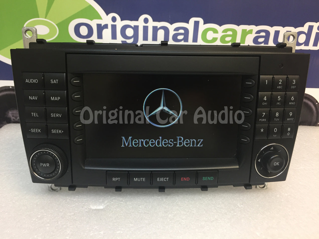 2005 - 2007 MERCEDES-BENZ C Class OEM  Command Non-Navigation Radio CD Player TYPE 203