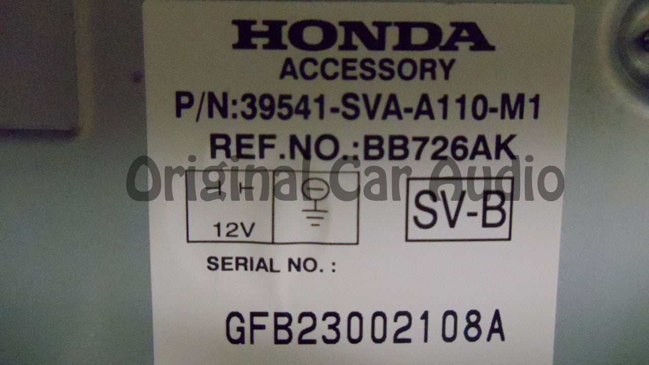 2007 2008 2009 Honda CIVIC Touch Screen Navigation XM Radio 6 Disc CD Changer with Climate Control BEZEL