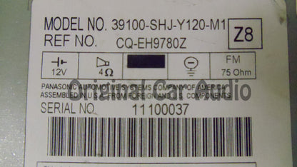 08 09 2010 Honda ODYSSEY Radio MP3 AUX 6 DISC CD PLAYER 1YU3 Ho1YU3