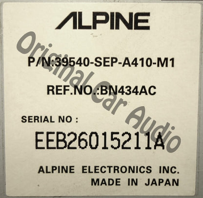 ACURA TL Navigation System GPS DVD Rom Map Disc Disk Drive