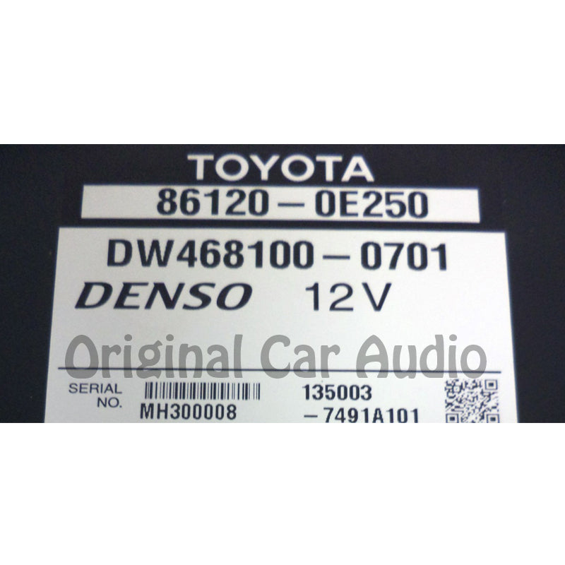 2008 2009 2010 NEW Toyota Factory JBL Navigation GPS AM FM Radio XM MP3 CD Player,  E7014, 86120-48F00, 8612048F00, E7015, E7016