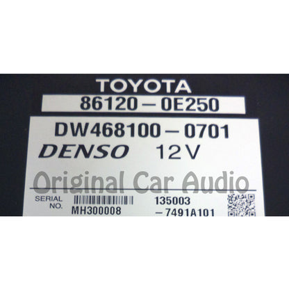 2008 2009 2010 NEW Toyota Factory JBL Navigation GPS AM FM Radio XM MP3 CD Player,  E7014, 86120-48F00, 8612048F00, E7015, E7016