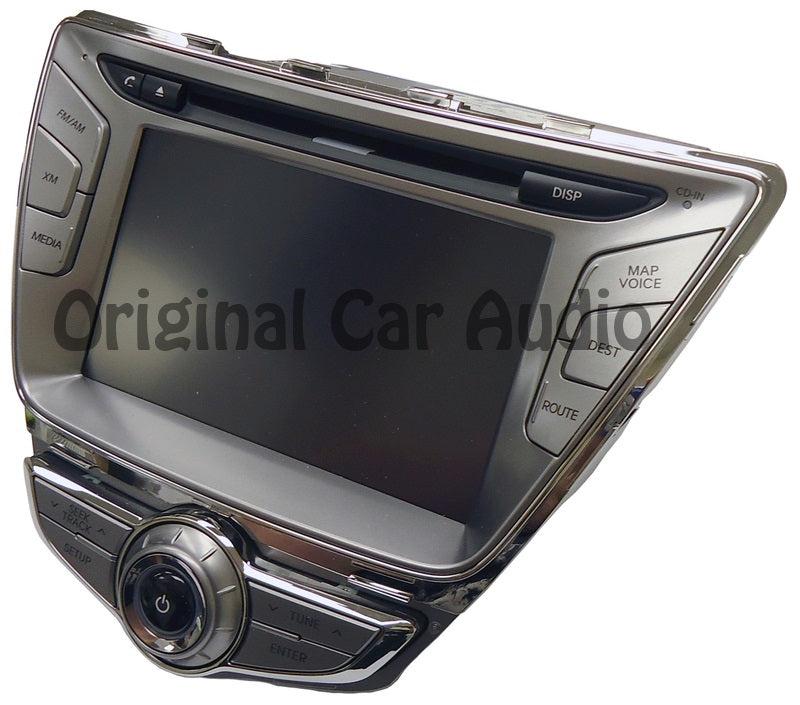 2011 - 2013 Hyundai ELANTRA Navigation Radio XM Satellite CD Player 13MY