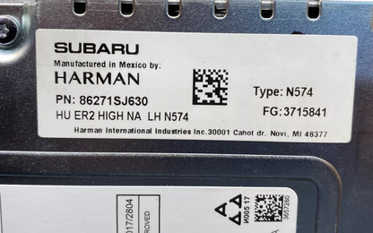 2020 - 2022 Subaru Forester OEM AM FM Radio Display Touch Screen Receiver - Analog