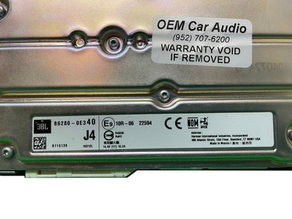 2023 - 2024 Toyota Highlander OEM JBL Amp Radio Media Premium Amplifier
