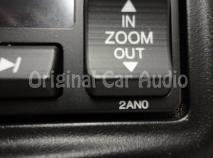 Honda Navigation Radio GPS XM CD Disc Player Changer 2AN0 W/ Bezel