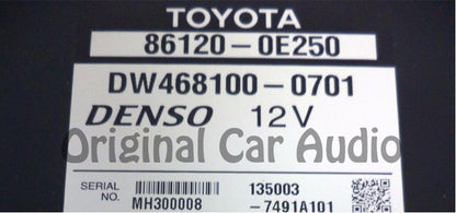 Refurbished TOYOTA Factory JBL Navigation Radio XM MP3 CD Player