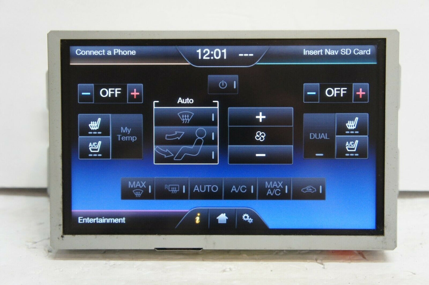 Refurbished 2015 Lincoln MKC OEM 8" Radio Touch Screen Display Panel