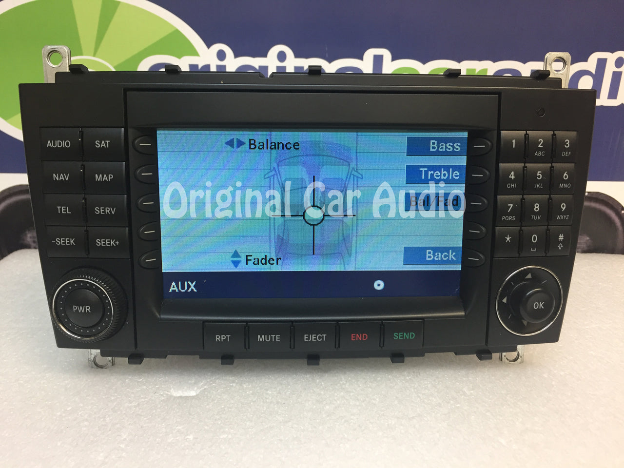 2005 - 2007 MERCEDES-BENZ C Class OEM  Command Non-Navigation Radio CD Player TYPE 203