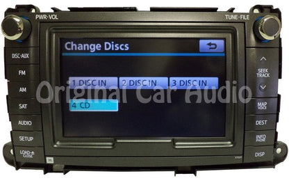 Repair YOUR 2009 - 2014 Toyota OEM Navigation GPS AM FM Radio Screen Repair ONLY