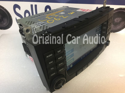 2005 - 2007 MERCEDES-BENZ C Class OEM  Command Non-Navigation Radio CD Player TYPE 203