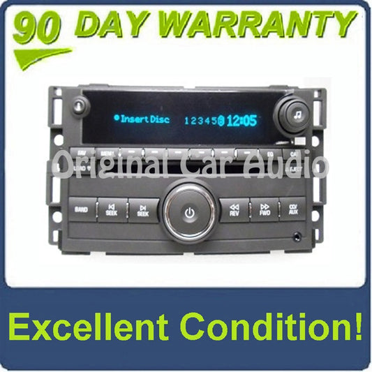 Chevy Pontiac Radio 6 Disc Changer MP3 CD Player OEM AUX