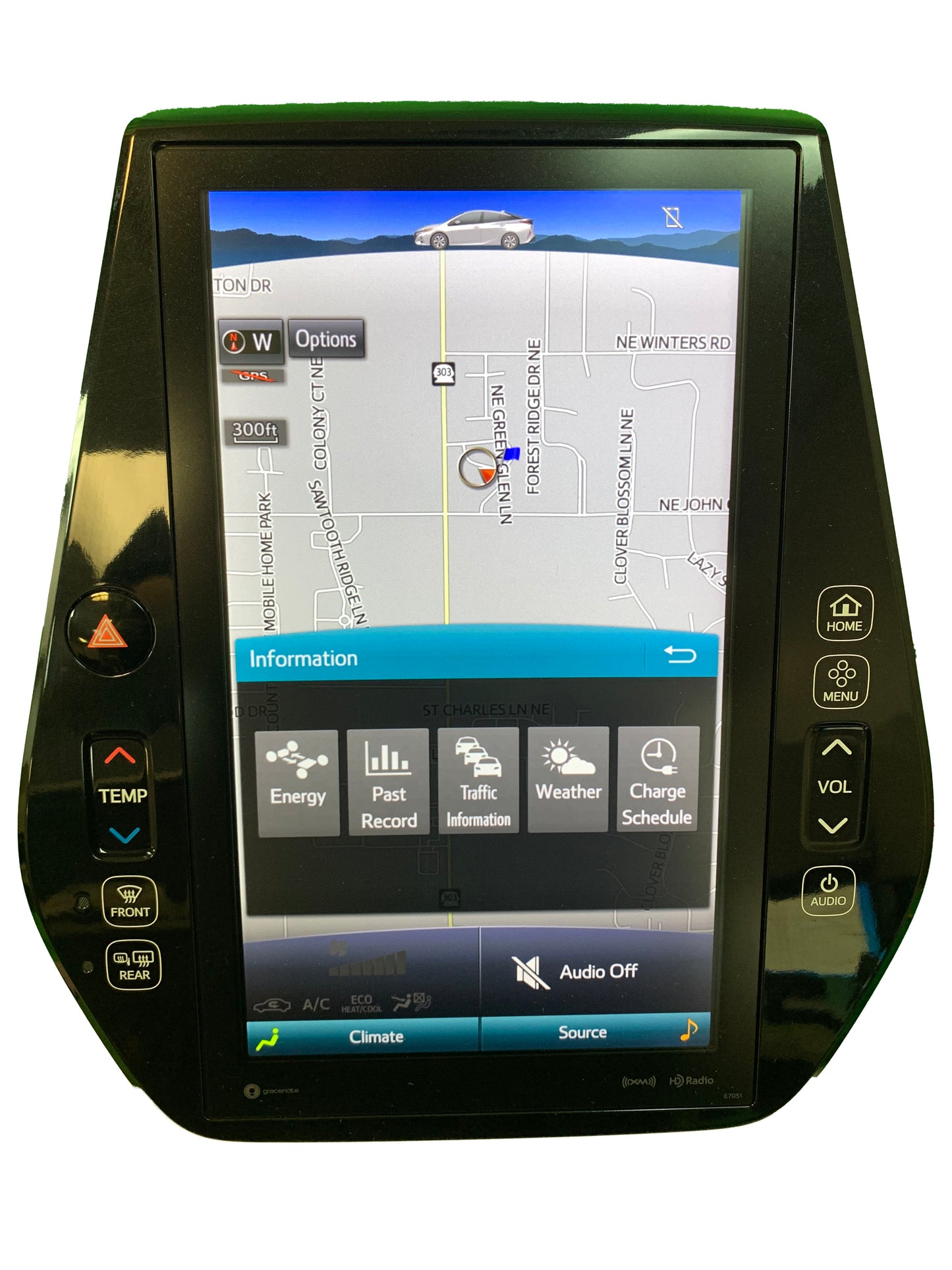 2017 - 2022 Toyota Prius OEM Navigation GPS Display Screen Receiver E7051