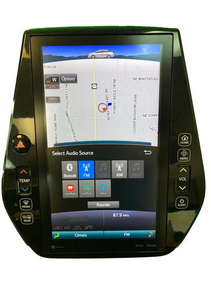 Repair Your 2017 - 2022 Toyota Prius OEM Navigation Display Touch Screen Repair Service