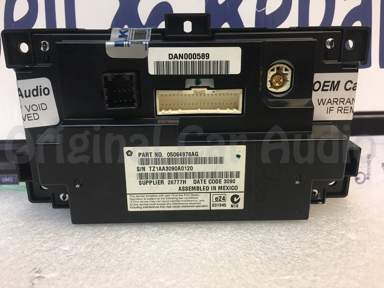 2011-2016 Dodge Journey REB Touch Screen Climate Control Radio Media Unit