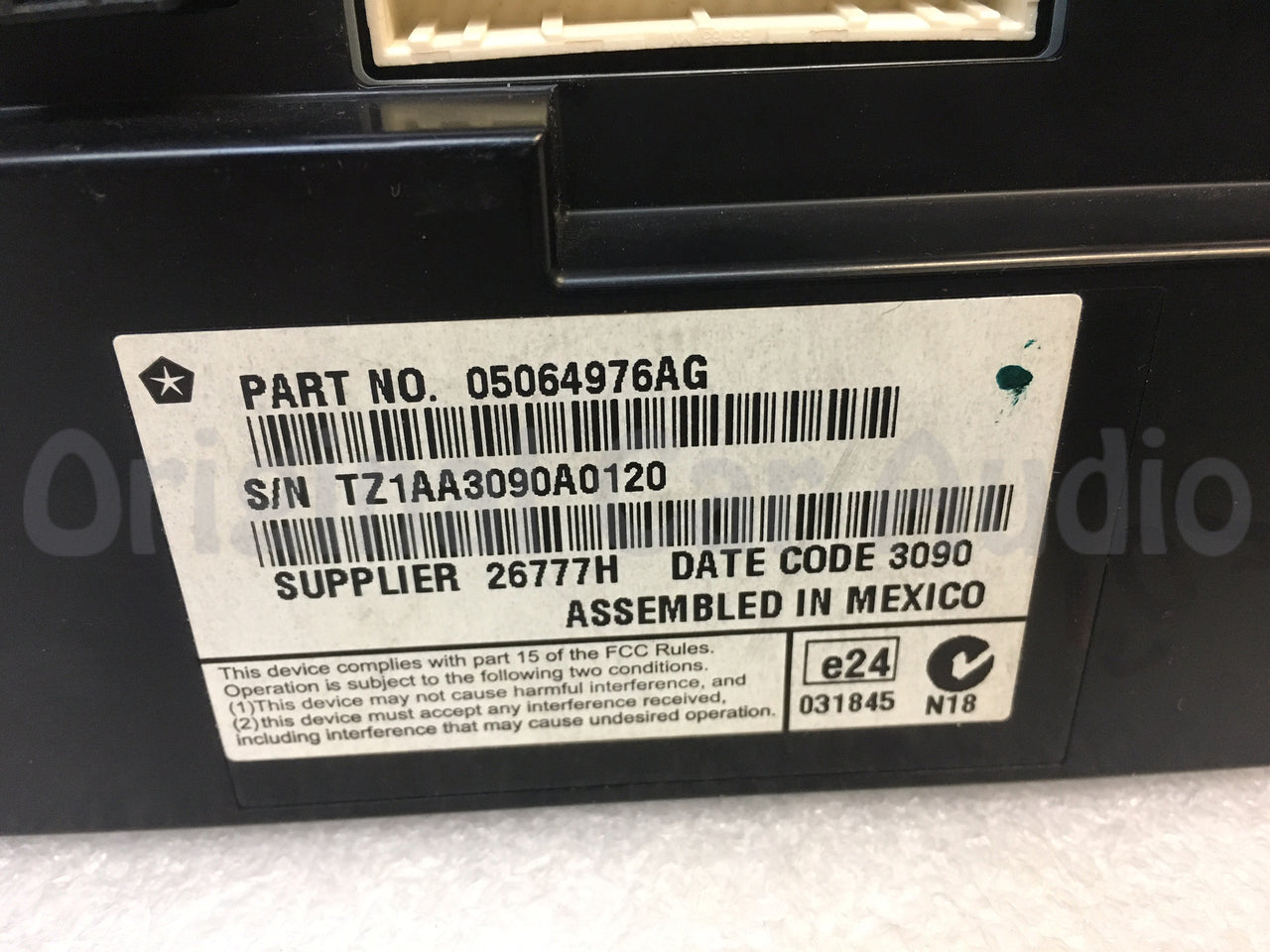 2011-2016 Dodge Journey REB Touch Screen Climate Control Radio Media Unit