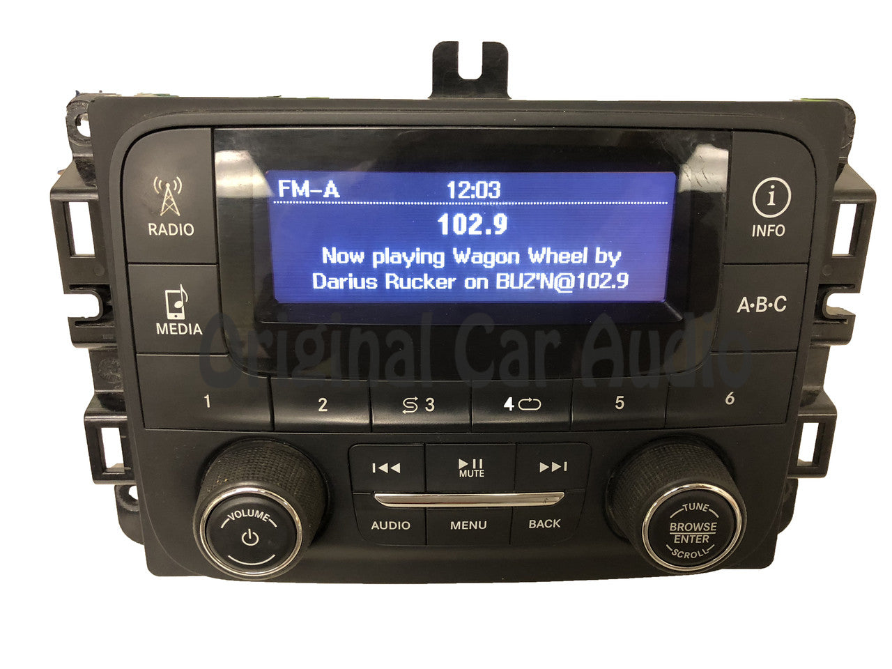 2015 - 2017 Chrysler 200 OEM VP1 UF NonSdars AM FM Multi Media Radio Receiver