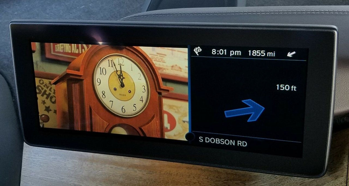 2014 - 2016 BMW I3 OEM Navigation DVD Display Screen 10.25 Inch