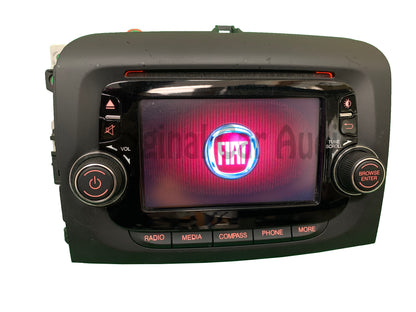 2014 - 2015 Fiat 500 OEM 330 VP2 NAFTA U Connect AM FM Multi Media Radio Receiver