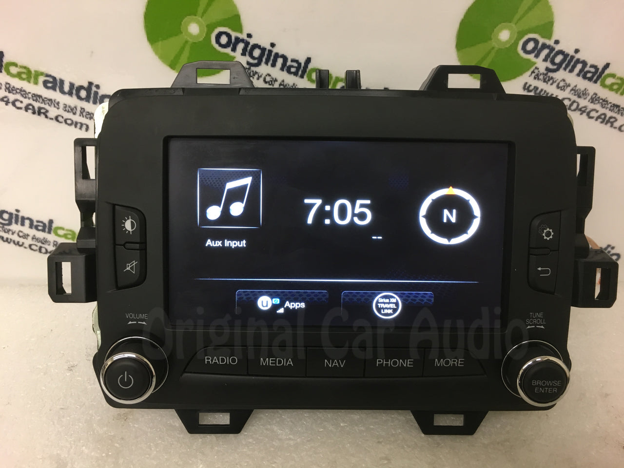 Refurbished 2015 - 2017 Jeep Renegade OEM VP4 NA Touch Screen Navigation Receiver VP4 NA w/ SDARS