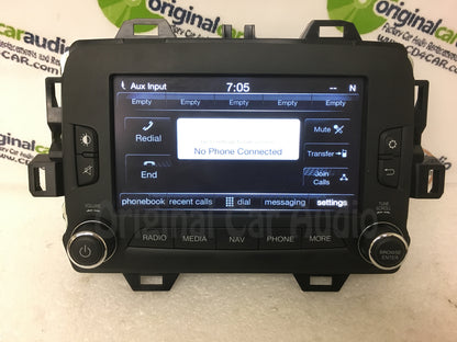 Refurbished 2015 - 2017 Jeep Renegade OEM VP4 NA Touch Screen Navigation Receiver VP4 NA w/ SDARS