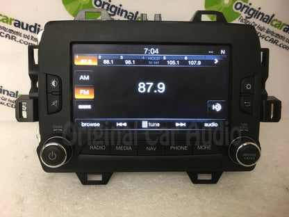 Refurbished 2015 - 2017 Jeep Renegade OEM VP4 NA Touch Screen Navigation Receiver VP4 NA w/ SDARS