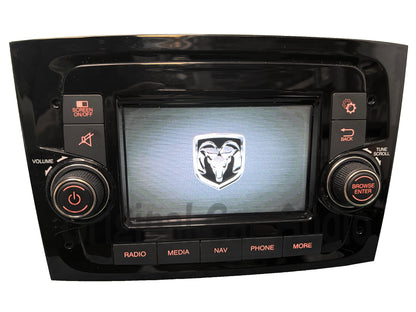 2015 - 2017 Ram ProMaster City OEM 636 VP2 NAFTA NAV Touch Screen Bluetooth Radio Media  Receiver