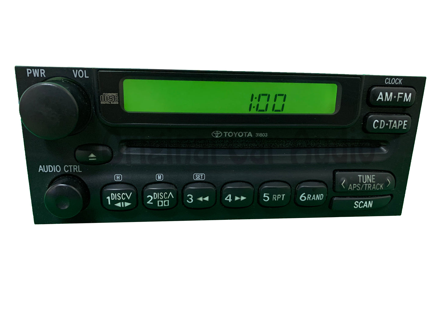 1990 - 2004 Toyota OEM Standard Sound AM FM CD Radio Receiver 31803