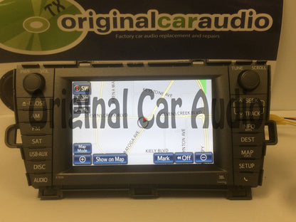 Repair 2007 - 2014 Toyota OEM Camry Prius Tundra Screen Replacement Repair ONLY