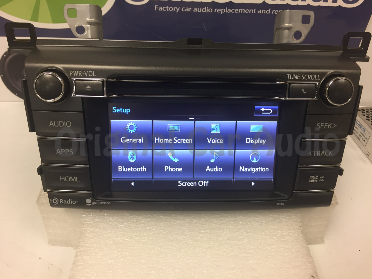 Refurbished 2014 2015 Toyota Rav4 GPS Navigation HD Radio Gracenote Bluetooth AM FM SD 100319
