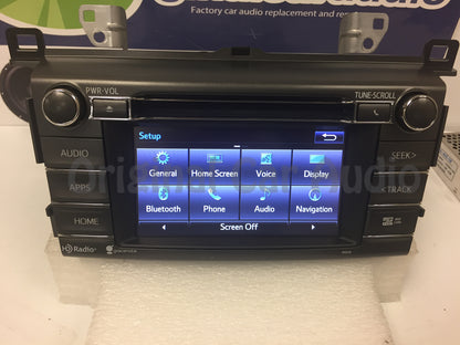 Refurbished 2014 2015 Toyota Rav4 GPS Navigation HD Radio Gracenote Bluetooth AM FM SD 100319