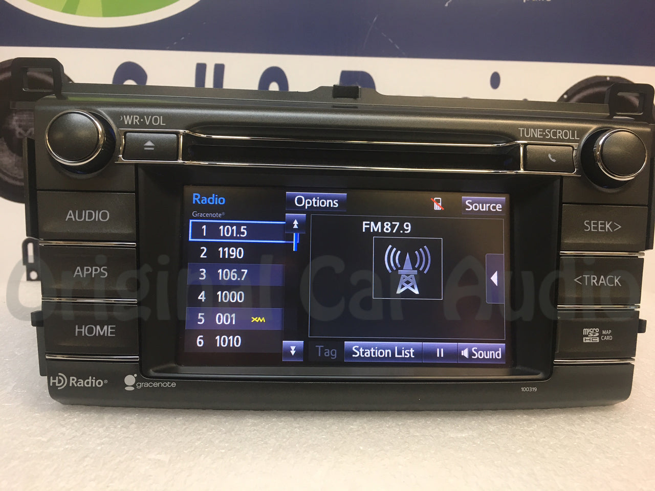 Refurbished 2014 2015 Toyota Rav4 GPS Navigation HD Radio Gracenote Bluetooth AM FM SD 100319