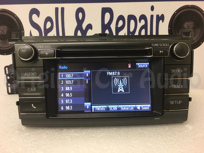 Repair Your 2013 - 2018 TOYOTA RAV4 OEM AM FM Radio Touchscreen Receiver Mainboard Replacement Repair