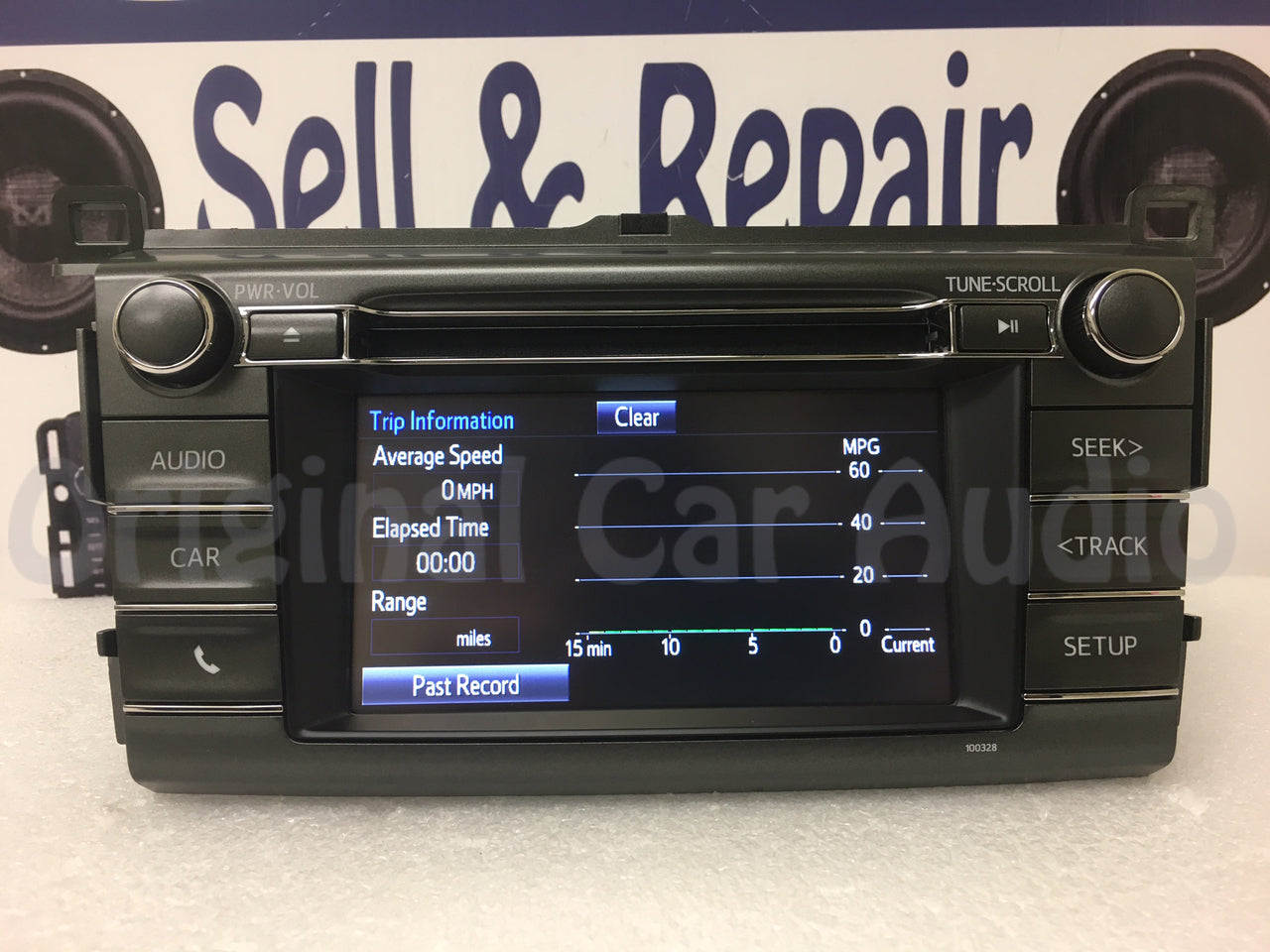 2013 - 2018 Toyota Rav4 AM FM Radio OEM Touchscreen Bluetooth Unit 100327 BLEMISHED