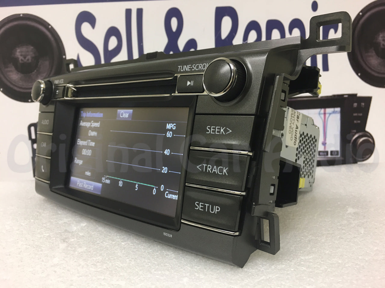 2013 - 2018 Toyota Rav4 AM FM Radio OEM Touchscreen Bluetooth Unit 100327 BLEMISHED