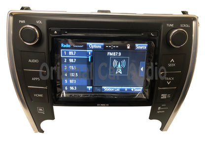 Refurbished 2015 - 2017 Toyota Camry OEM Navigation JBL AM FM HD Radio CD Player Receiver