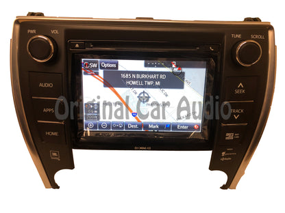 Refurbished 2015 - 2017 Toyota Camry OEM Navigation JBL AM FM HD Radio CD Player Receiver