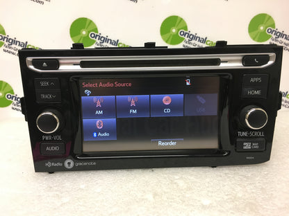 Refurbished 2015 - 2016 Toyota Prius C OEM Touch Screen Gracenote Navigation HD Radio Receiver