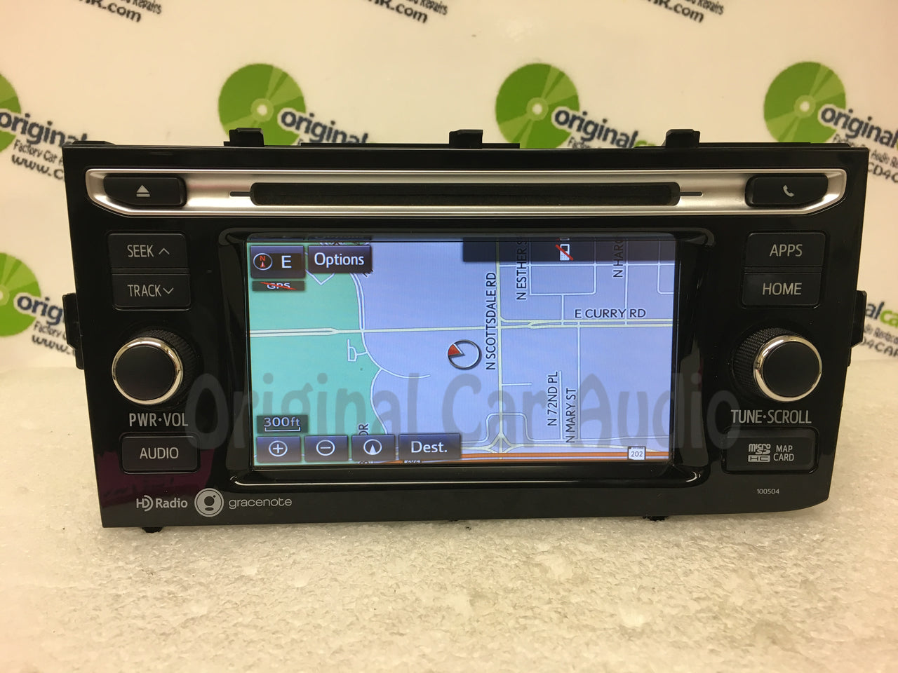 Refurbished 2015 - 2016 Toyota Prius C OEM Touch Screen Gracenote Navigation HD Radio Receiver