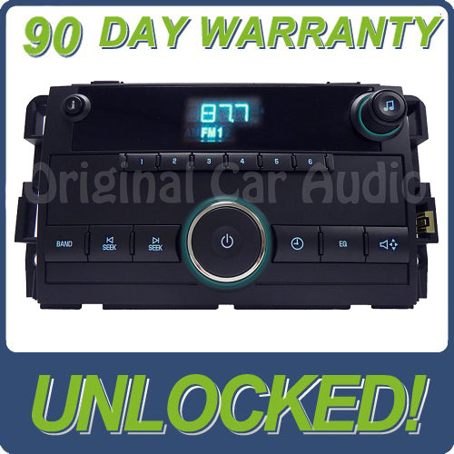 GMC Chevrolet Chevy radio AM FM receiver stereo clock display
