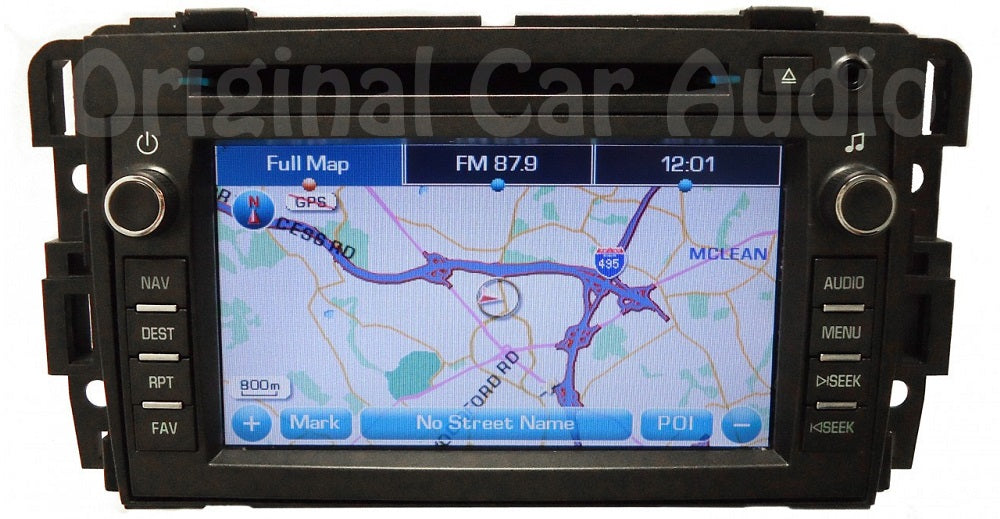 Unlocked Buick Navigation GPS Display Radio Stereo Receiver