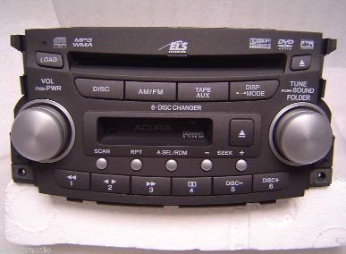 NEW 07 08 Acura TL Radio 6 Disc CD Changer DVD Cassette MP3 1SB2 OEM