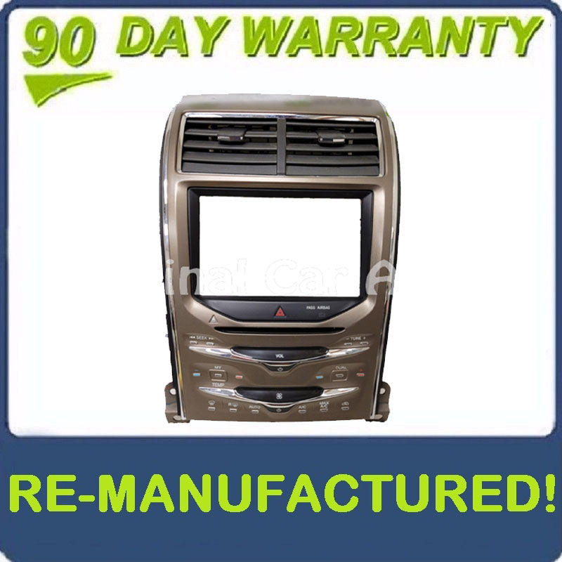 Reman 2011-2015 Lincoln MKX OEM Radio Temperature AC Climate Control Panel