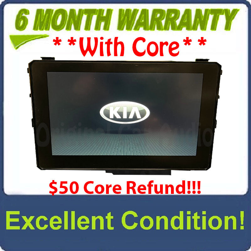 2020 - 2022 Kia Sportage OEM Apple Carplay Android Auto Touch Screen Multi Media Radio Receiver