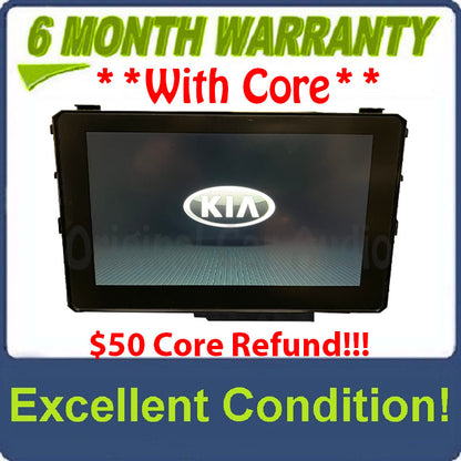 2020 - 2022 Kia Sportage OEM Apple Carplay Android Auto Touch Screen Multi Media Radio Receiver