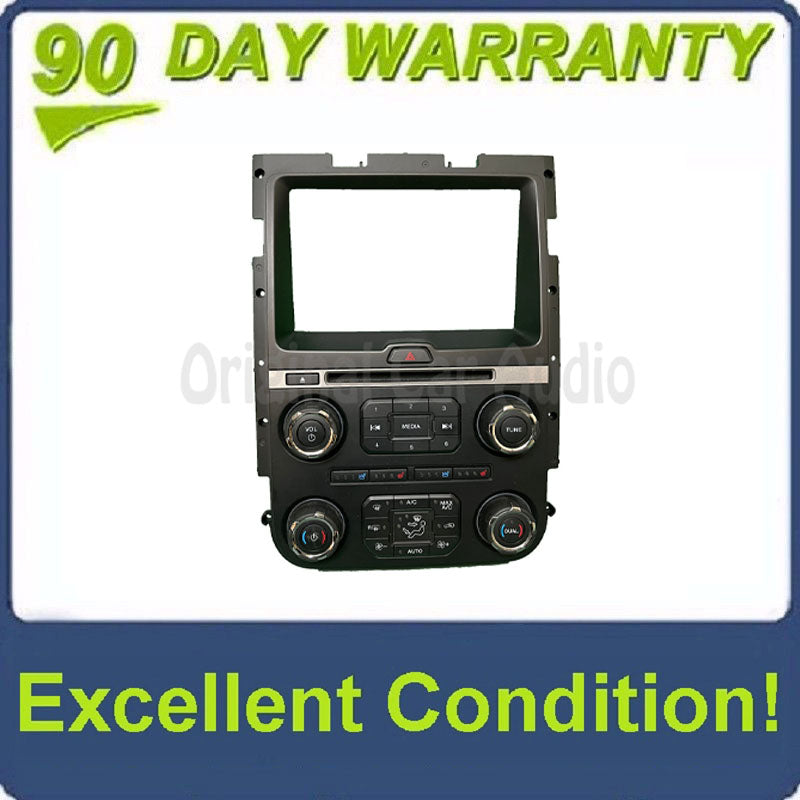2015 - 2017 Ford Expedition OEM 8" Touch Screen Radio Climate Control Panel Bezel ONLY