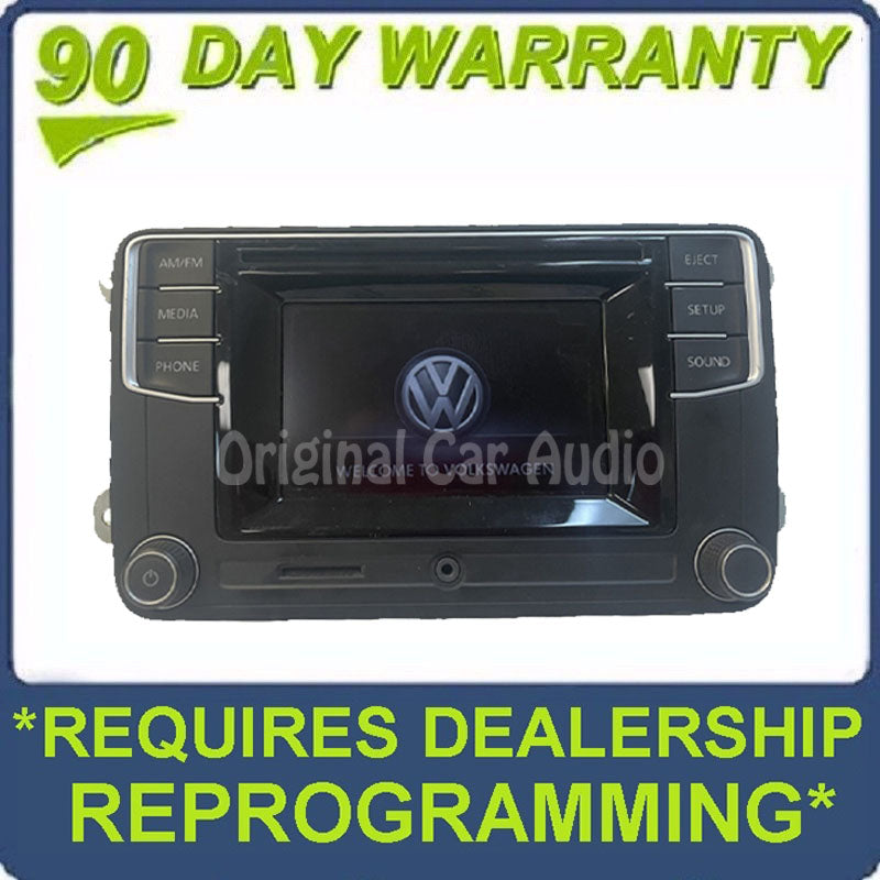 2016 Volkswagen Passat Jetta AM FM SAT Bluetooth MP3 Aux SD Card Multi Media Touch Screen Receiver