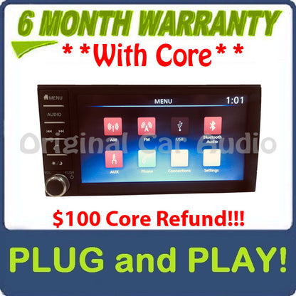 2019 - 2021 Nissan Frontier OEM Touch Screen AM FM Bluetooth AUX Radio Receiver